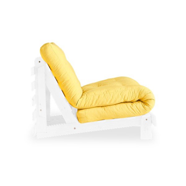 Variabilné kreslo Karup Design Roots White/Yellow-image-3