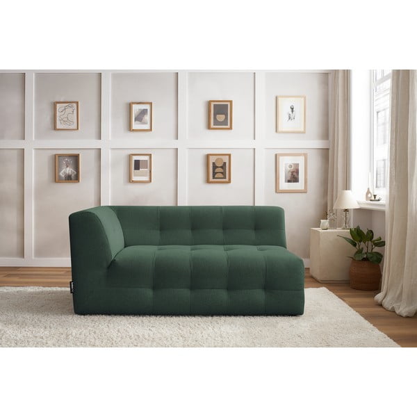 Tmavozelený modul pohovky (ľavý roh) Kleber - Bobochic Paris-image-1