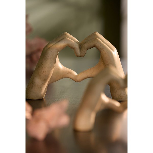 Soška z polyresínu (výška  15 cm) Hands – Light & Living-image-1