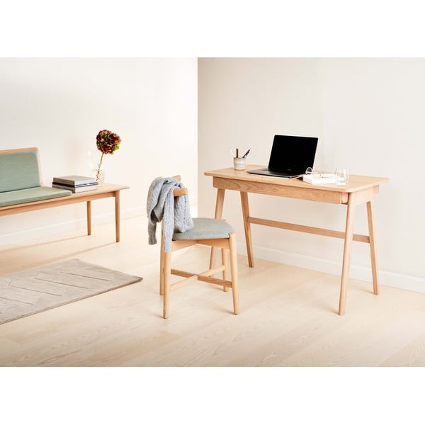 Pracovný stôl s doskou z dubového dreva 110x55.5 cm Home - Hammel Furniture-image-3