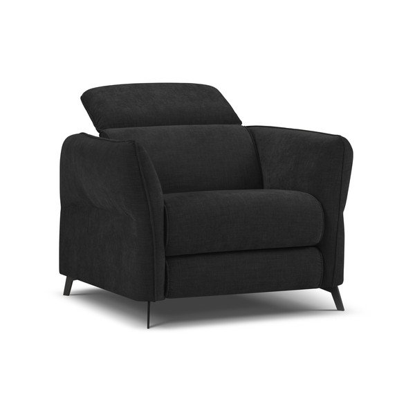 Čierne kreslo Hubble – Windsor & Co Sofas-image-2