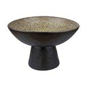 Čierna/béžová kameninová misa ø 31,5 cm By Hand  – Mette Ditmer Denmark