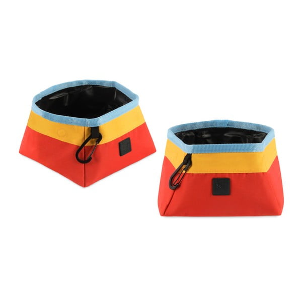 Textilná skladacia cestovná miska ø 18 cm Sunrise – P.L.A.Y.-image-3