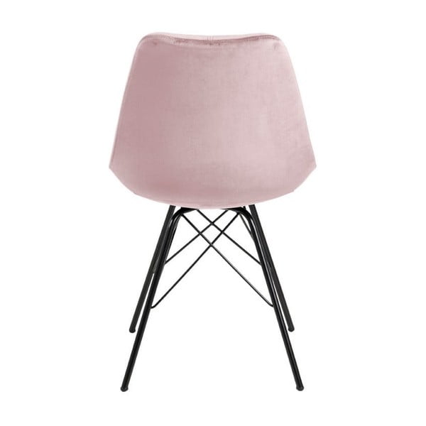 Čierna/ružová jedálenská stolička Eris – Actona-image-3