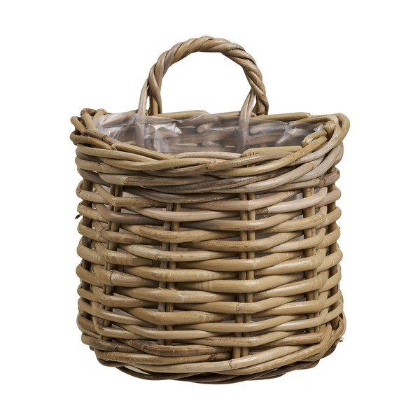 Ratanový obal na kvetináč  na bylinky/závesný Keli – House Nordic