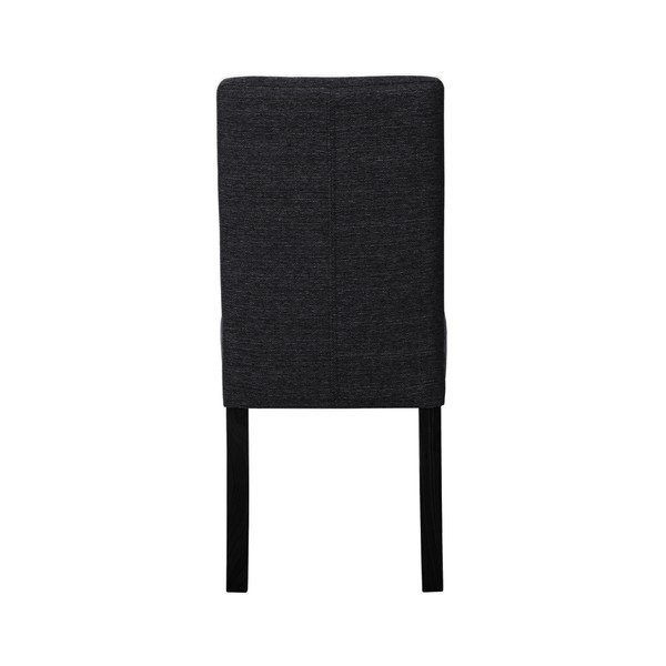 Čierna stolička s čiernymi nohami Ted Lapidus Maison Tonka-image-4