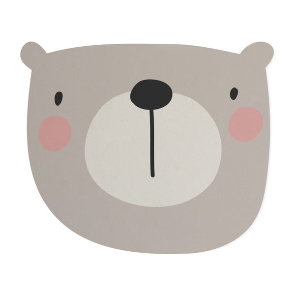 Detská predložka Little Nice Things Bear, 80 × 60 cm