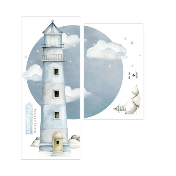 Nástenná samolepka majáku Dekornik-image-1