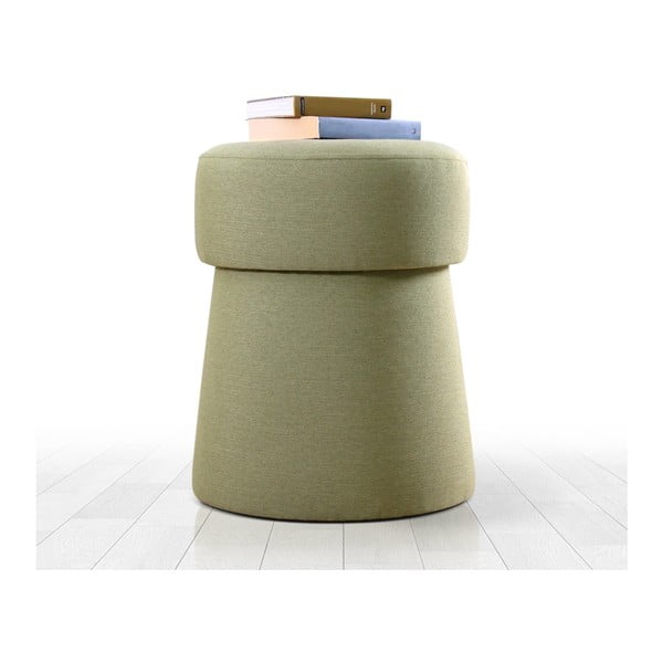 Svetlozelený taburet Beans – Artie-image-2