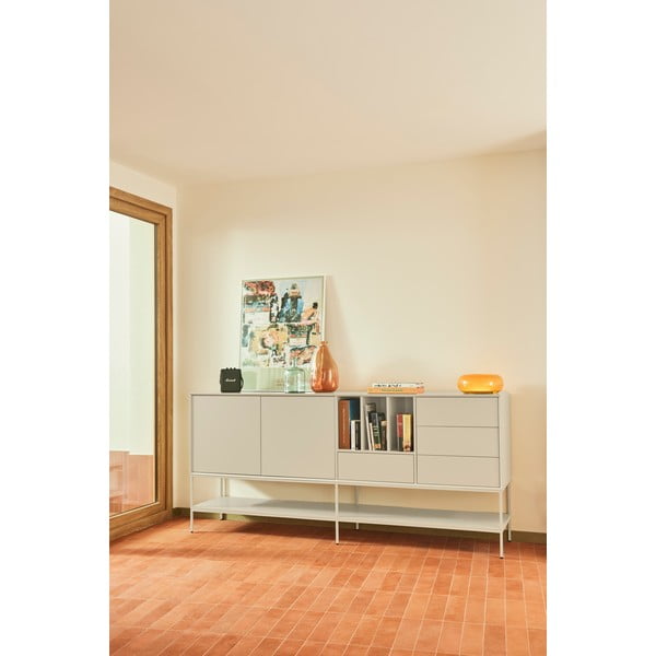 Krémová komoda 220x98x45 cm Platt – Teulat-image-1