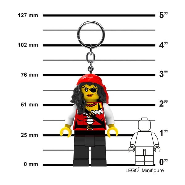 Kľúčenka so svietidlom Minifigures – LEGO®-image-4