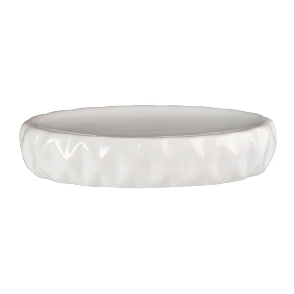 Biela miska na mydlo z dolomitu Premier Housewares Saturn