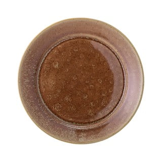 Hnedý kameninový dezertný tanier Bloomingville Pixie, ø 20 cm