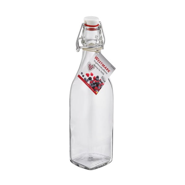 Sklenená fľaša s uzáverom Westmark, 500 ml