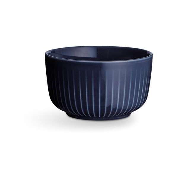 Tmavomodrá porcelánová miska Kähler Design Hammershoi, ⌀ 12 cm