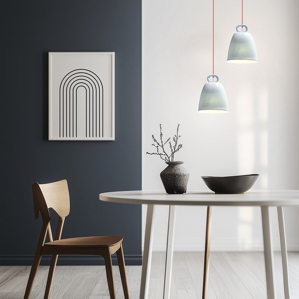 Modrý detský luster s keramickým tienidlom Sewilla – Candellux Lighting-image-1