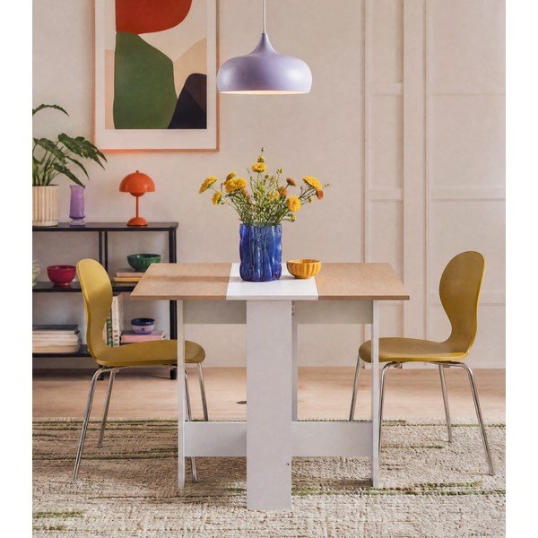 Rozkladací jedálenský stôl s doskou v dekore duba 76x28 cm Papillon – TemaHome-image-1