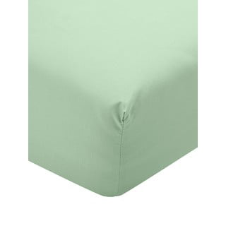 Zelená plachta z bavlneného perkálu Cotton works Elsie, 90 x 200 cm