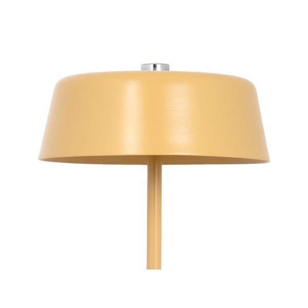 Okrovožltá kovová LED stolová lampa (výška  22,5 cm) Elemental LED – Leitmotiv-image-4