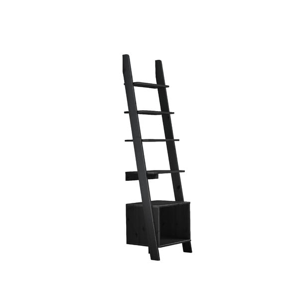 Čierny rebrík s policami Karup Design Vocal Black
