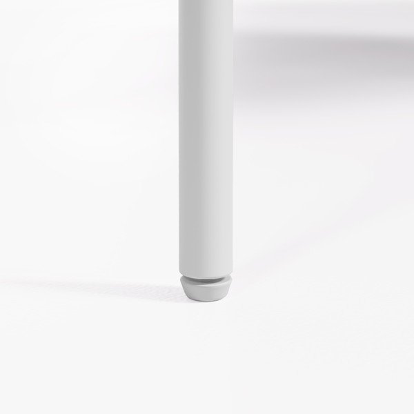 Biela TV komoda s dvierkami z jaseňového dreva Kave Home Marielle, šírka 187 cm-image-1