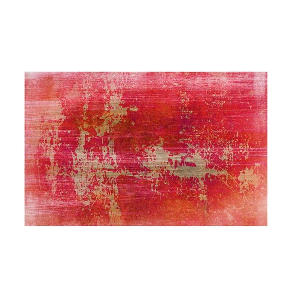 Koberec z vinylu Grunge Rojo, 100x150 cm