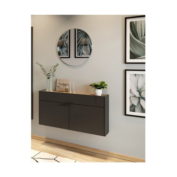 Antracitovosivá/v prírodnej farbe predsieňová zostava Ameca – Germania-image-2