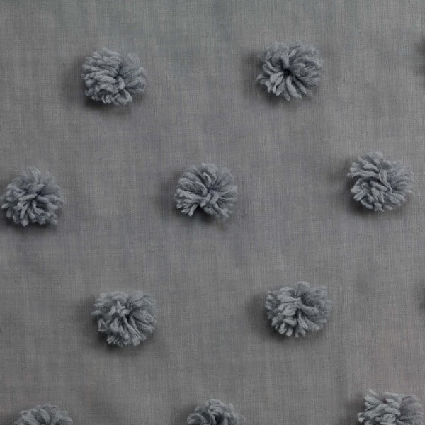 Antracitová voálová záclona 140x240 cm Melusine – douceur d'intérieur-image-3