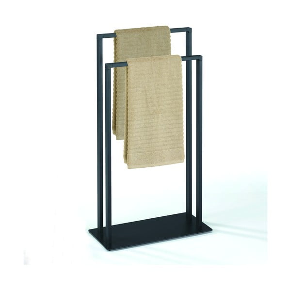 Čierny oceľový držiak na uteráky Tomasucci Emori-image-1