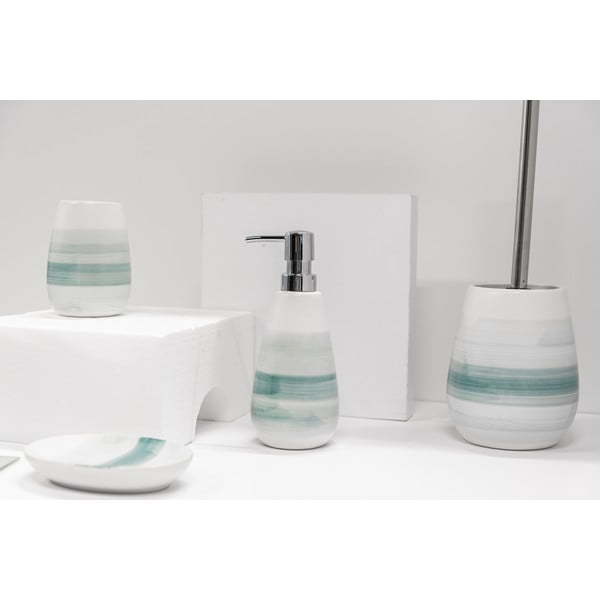 Biely keramický téglik na zubné kefky Burgio - Wenko-image-1