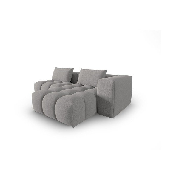 Sivá rohová pohovka (pravý roh/s leňoškou) Verona – Cosmopolitan Design-image-2