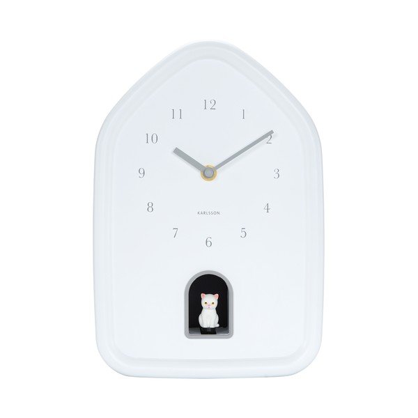 Nástenné hodiny Modern Kitty – Karlsson