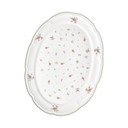 Biely porcelánový podnos Brandani Nonna Rosa