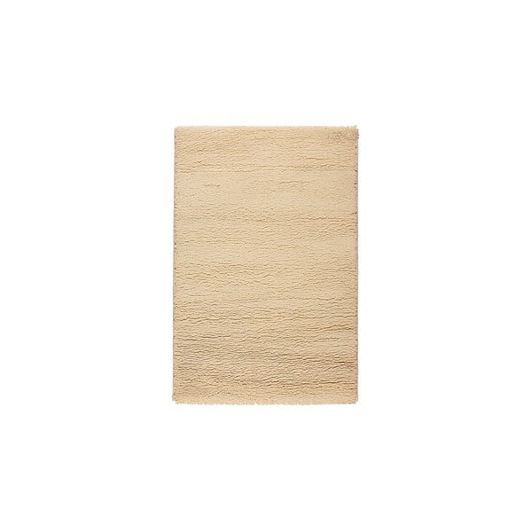 Vlnený koberec Pradera, 140x200 cm, krémový