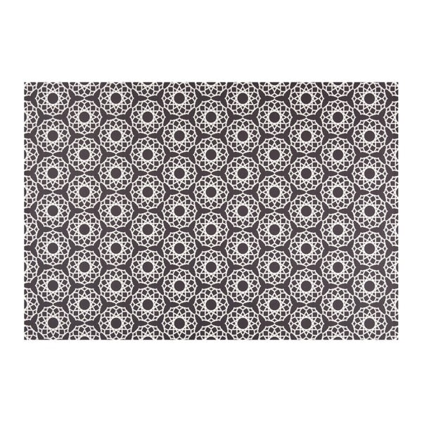 Tmavomodrý vinylový koberec Zala Living Joelle,195 × 120 cm
