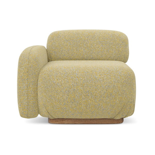 Žltý modul pohovky (ľavý roh) Ailani – Makamii