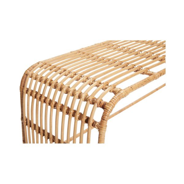 Príručný ratanový stolík Hübsch Retto-image-1