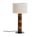 Stolová lampa s textilným tienidlom (výška  61,5 cm) Mavran – Kave Home