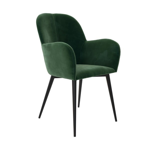 Zelené čalúnené jedálenské kreslo Fitz – Støraa