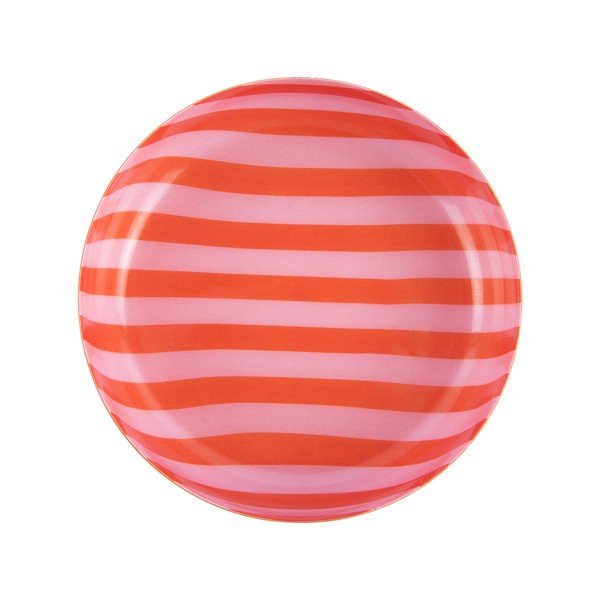 Oranžová/svetloružová železná miska Animado – PT LIVING-image-2