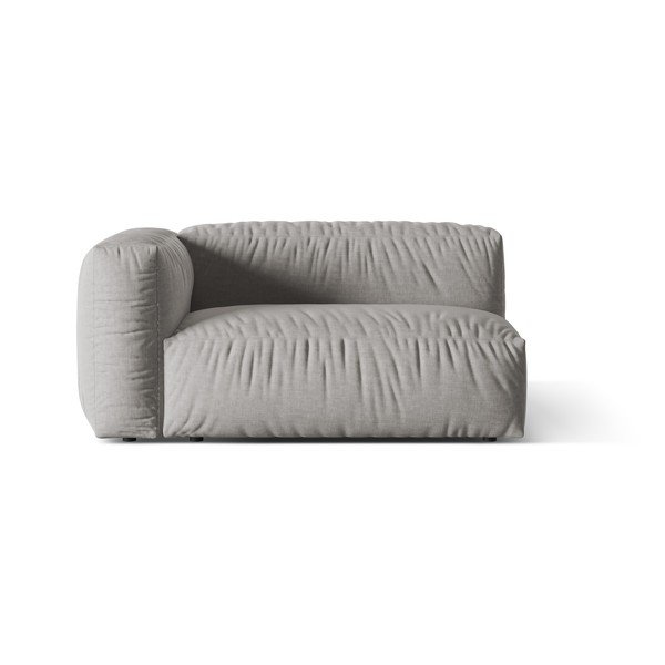 Svetlosivý modul pohovky (ľavý roh) Martina – Micadoni Home