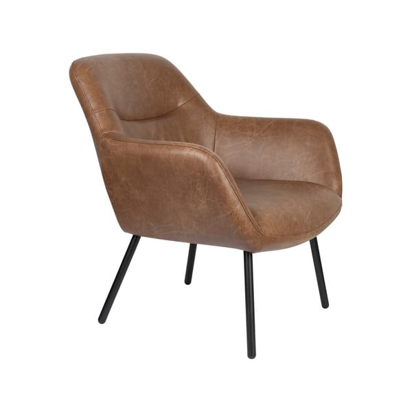 Hnedé kreslo Dude – White Label