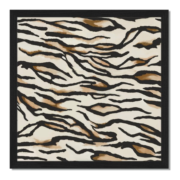 Obraz v ráme Liv Corday Provence Tiger, 40 x 40 cm