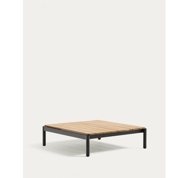 Záhradný konferenčný stolík z teakového dreva 89x91 cm Sorells – Kave Home-image-2