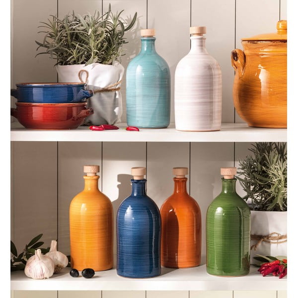 Fľaša na olej Maiolica – Brandani-image-2