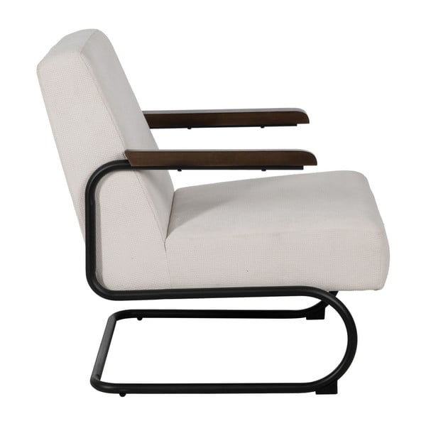 Béžové ženilkové kreslo Industra – Ixia-image-2