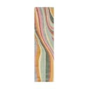 Ručne tkaný vlnený behúň 60x230 cm Abstract Flow – Flair Rugs