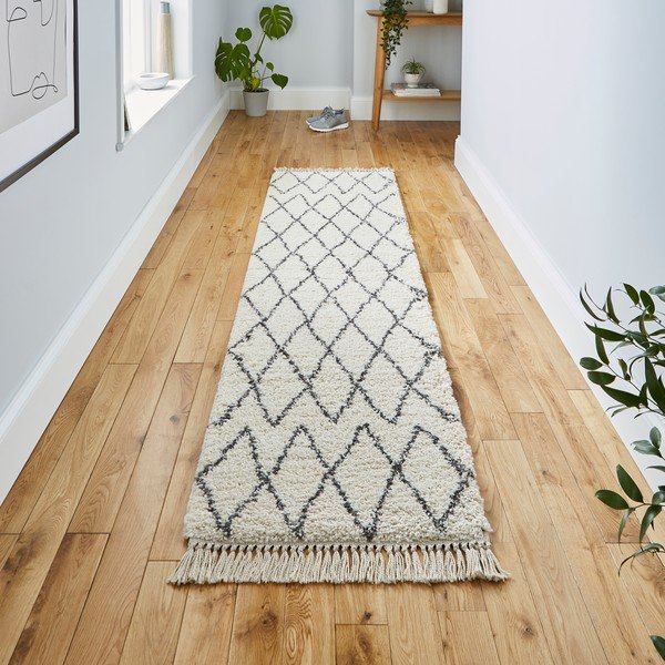 Krémový behúň 60x230 cm Boho – Think Rugs-image-1