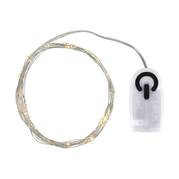 Svetelná reťaz počet žiaroviek 40 ks dĺžka 390 cm Knirke – Sirius