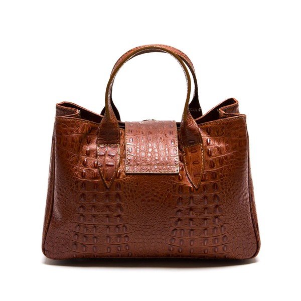 Kožená kabelka Maria 614 Cognac-image-4